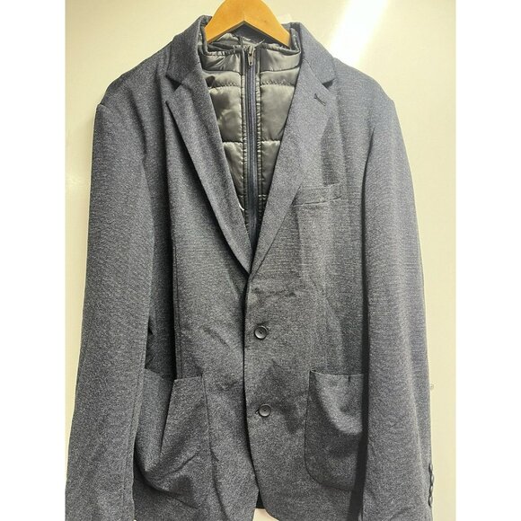 Mens Nordstrom Signature Trim Fit Two Button Sports Jacket Tech Smart Size 44R - Picture 9 of 10